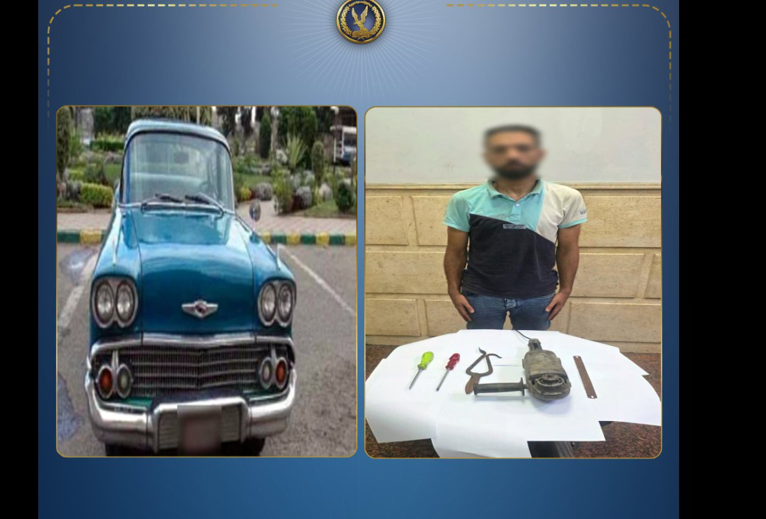 سيارة  عبدالناصر كادت تتحول إلى خردة.. الداخلية تكشف التفاصيل الكاملة